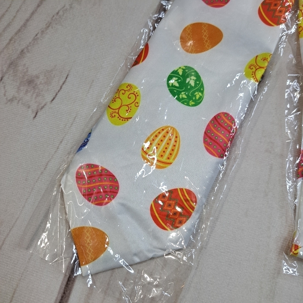Easter Egg Holiday Neck Tie - Picture 2 of 5